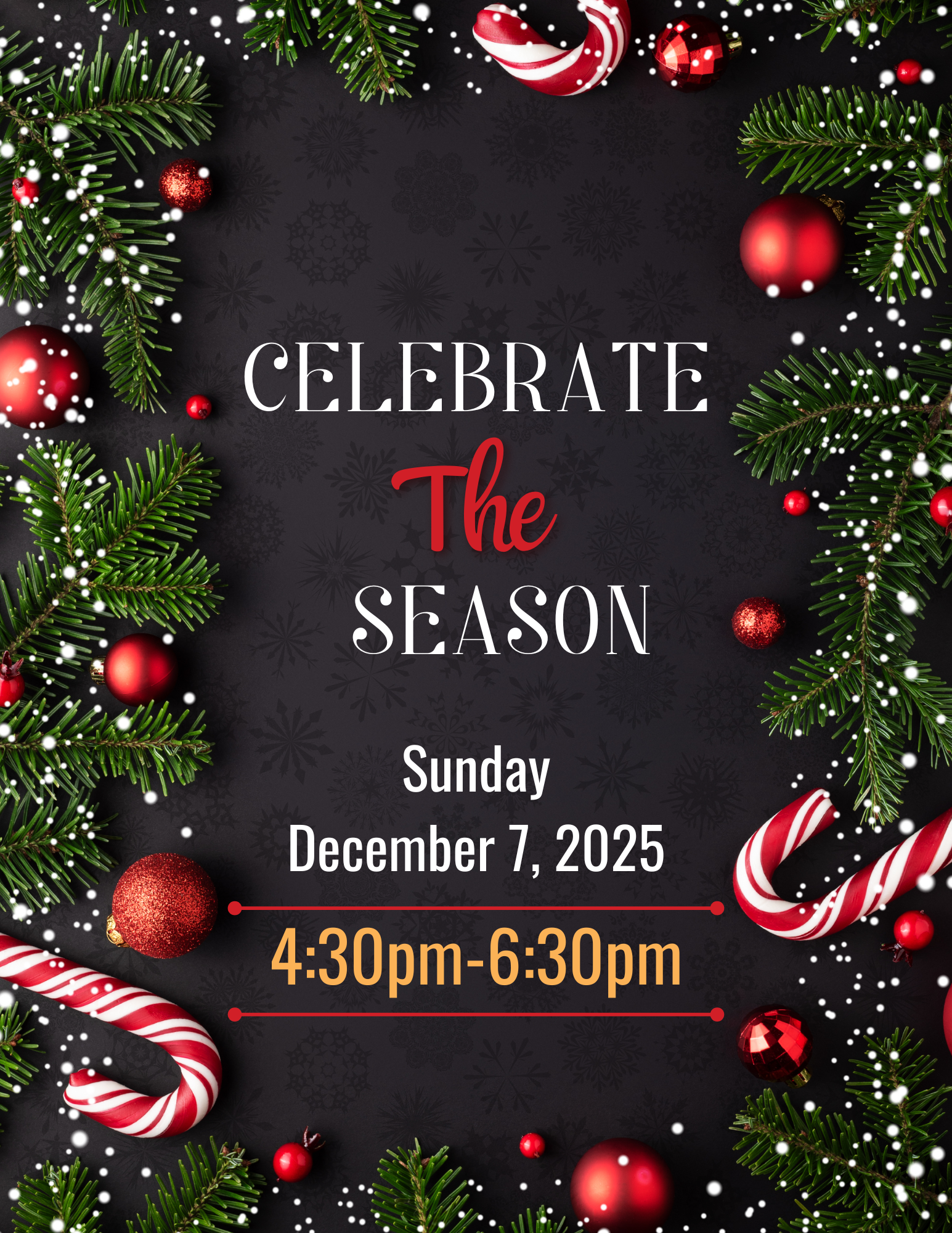 Celebrate the Season 2025 (4:30pm-6:30pm)
